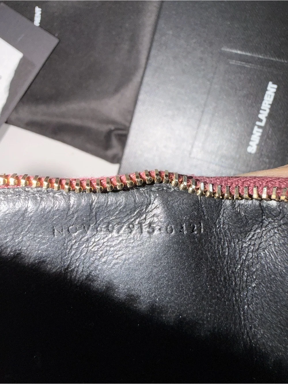 Yves Saint Laurent Rouge Card Holder Accessory - Picture 7 of 13